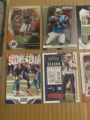 (15) Cam Newton Lot #3 New England Patriots Auburn Tigers Carolina Panthers • $3.50