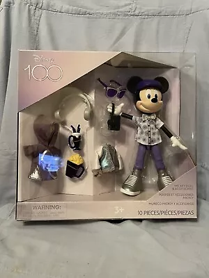 NEW Walt Disney Parks 100 Years Of Wonder Mickey Mouse Doll & Accessories Set • $44.95