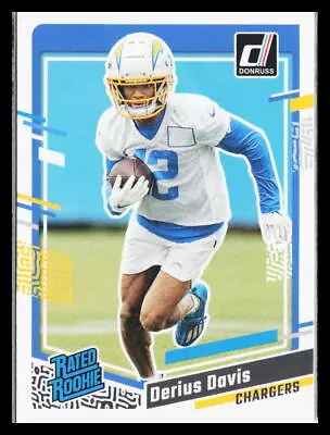 2023 Donruss Derius Davis #351 RC • $2