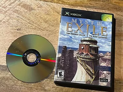 Myst III 3 Exile (Original Xbox 2002) Disc & Case Tested Good Condition • $9.99