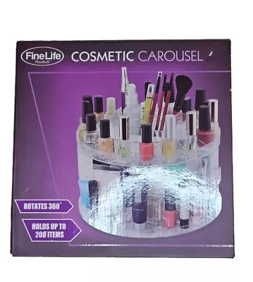 360 Spinning Makeup Organizer - Cosmetic Carousel Storage Shelf • $22