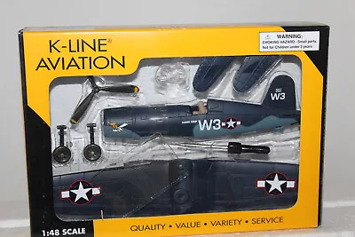 K-line #k-40222 Us Navy   Vought F-4u Corsair Wwii Fighter Plane • $22.95