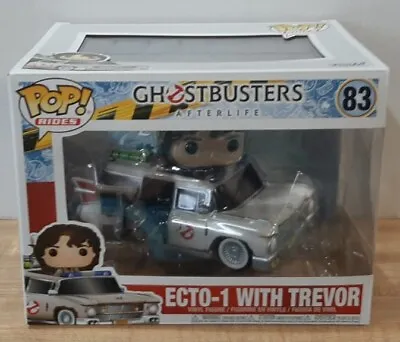 Funko Pop!  Ghostbusters 3: Afterlife Ecto 1 With Trevor Pop Vehicle #83~ In Box • £23.74