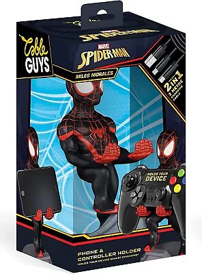 Spiderman Miles Morales PS4 PS5 XBOX One X Controller Holder Mobile Phone Stand • $129