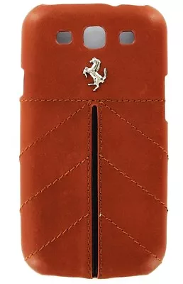 Ferrari Galaxy S3 California Camel Leather Case • $5