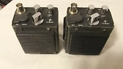 Midland 70-143B VHF Radios (pair) • $13.09