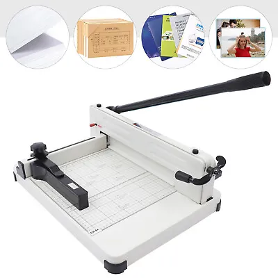 12  Paper Cutter 400 Sheets Commercial Heavy Duty Guillotine Paper Trimmer • $155