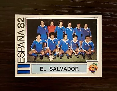 1982 Magico Gonzalez Rookie W/ El Salvador Panini World Cup Sticker España 82 GD • $80