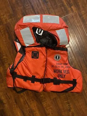 Mustang MV3192 Life Jacket Work Vest Universal Adult Size 30-52  • $75