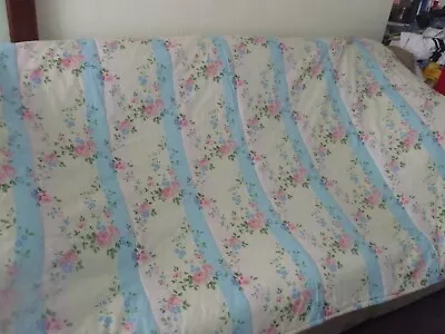 Laura Ashley Vintage Single Floral Quilted Bedspread • £27.99