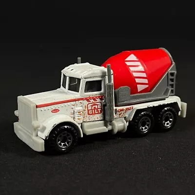 Matchbox 2000 Build It Series #93 Peterbilt Cement Truck White BILT LOOSE • $5.99