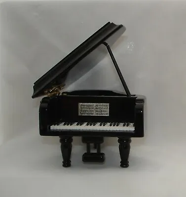 Baby Grand Piano Replica Handmade Wood Mini Music Instrument Refrigerator Magnet • $13.85