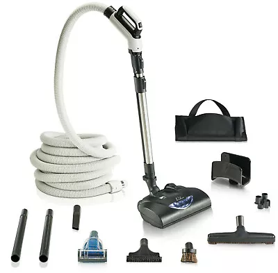 Prolux 35 Ft Central Vacuum Cleaner Hose Powerhead And Tool Kit (DIRECT CONNECT) • $384.99