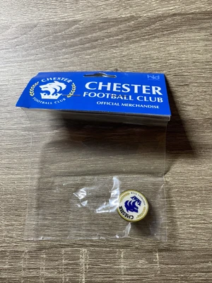 £9.99 • Buy Official Sealed Chester FC Club Crest Enamel Pin Badge