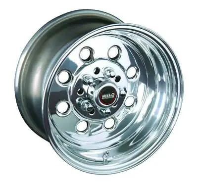 Weld 90-58348 Draglite Polished Wheel 15x8 Size 5x4.5 And 5x4.75 BP 4.5in BS • $641.26