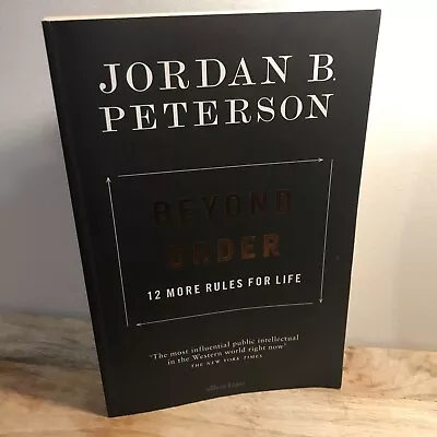 Beyond Order: 12 More Rules For Life By Jordan B. Peterson (Paperback 2021) • $9.99