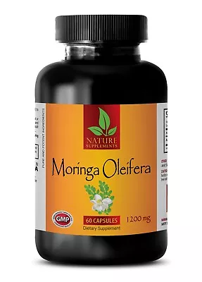 Moringa Oleifera Leaf Extract Powder In Pills - Natural Aphrodisiac 60 Capsules • $31.58