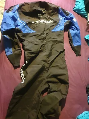 Typhoon Hypercurve 4 B/E Drysuit With Latex Socks Blue/Black • £250