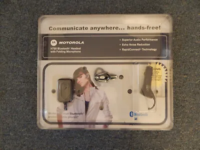 Motorola Original Bluetooth Headset H700 Over The Ear NEW FACTORY SEALED • $79.96