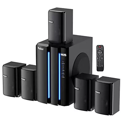 Surround Sound System Home Theater Bluetooth Speakers For TV 6.5  Subwoofer • $85.99