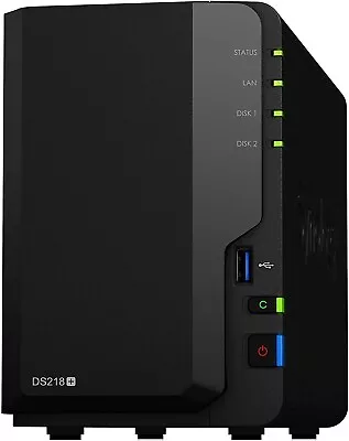 Synology DiskStation DS218+ Plus 2GB AES-NI 2-Bay Desktop NAS Enclosure • £224.51