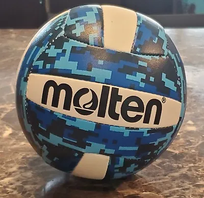 NEW Molten Mini Volleyball UCM068MM0117  Mini Ball White-blue • $21.95