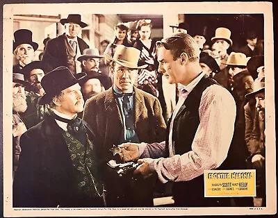 FRONTIER MARSHAL (1939) Randolph Scott As WYATT EARP & Ward Bond LC! • $67.44