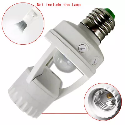 Screw Light Bulb Holder LED PIR Infrared Motion Sensor Lamp Switch Socket • $7.01