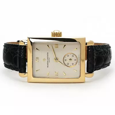 $6460 • Buy Vacheron Constantin Les Historiques Carree Wristwatch 19001/000J Gold