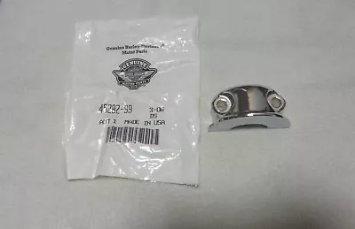  Harley Davidson OEM CHROME Master Cylinder & Clutch Clamp Multi-Fit 45282-99    • $16.95