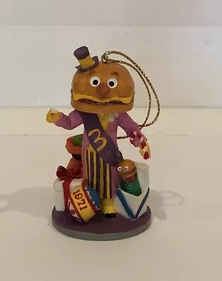 McDonald’s  Mayor McCheese 1971  1996 40 Years Of Firsts Ornament VTG • $35