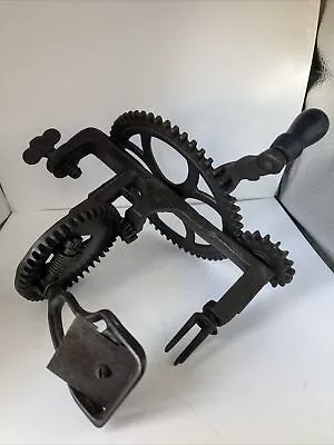 Antique  Apple Peeler - Cast Iron - Baldwin - Great Conversation Piece • $30