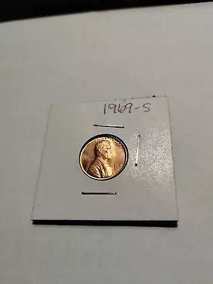 1969-S Lincoln Memorial Cent Penny  CHBU • $1.45