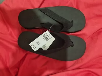 Hollister Black Sandal Textile Synthetic Size S 5 • £15