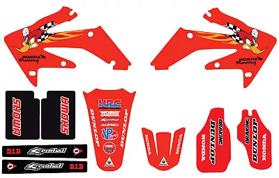 Honda Crf250 Woody Graphics Kit 2006 2007 2008 2009 Mx Laminated 21mil Gloss • $73.95