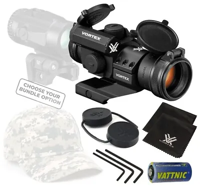 Vortex Optics Strikefire II Red/Green Dot Scope W/ Magnifier And Free Hat Bundle • $598