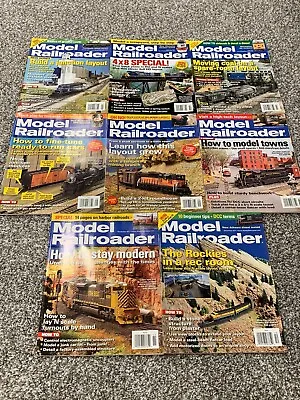 Model Railroader Magazine Back Issues 8 Uncirculated Newsstand 2011 Town Layout • $28.99