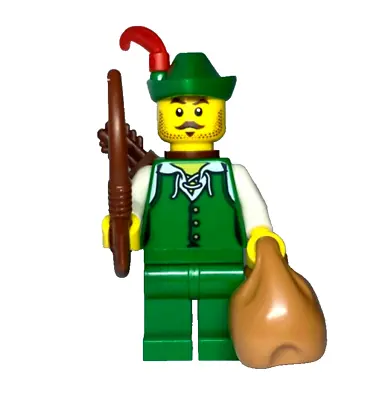 REAL LEGO Robin Hood Minifigure Castle Forestman NEW • $25.46