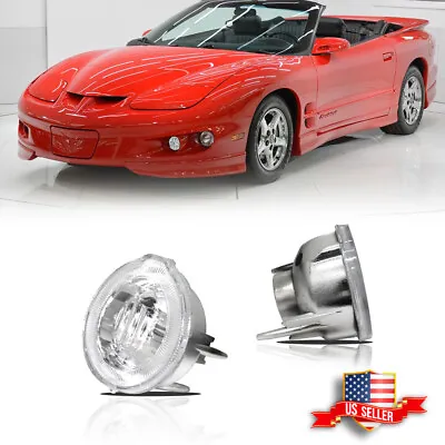 Front Turn Signal Light Lamps For 1998-2002 Pontiac Firebird Clear Lens LH & RH • $34.99