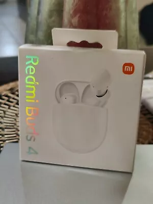 Bluetooth Xiaomi Redmi Buds 4 Earbuds - Noise Cancellation White Dynamic Drivers • $35