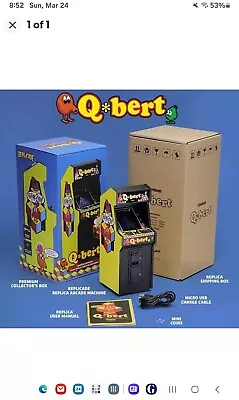 Q*bert New Wave Toys RepliCade 1/6 Scale Arcade Brand New In Box • $107.50