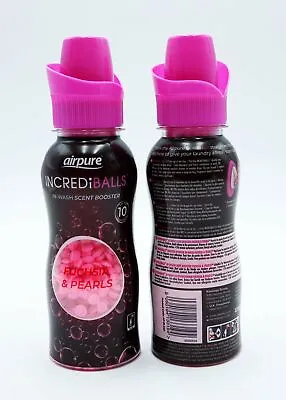 £15.99 • Buy AIRPURE INCREDIBALLS IN WASH SCENT FUCHSIA & PEARL 128g 12 BOTTLES