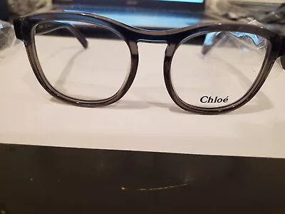 NEW Chloe Eyeglasses Ce2712 065 53/19/140MM SMOKE GRAY PERFECT AUTHENTIC ITALY • $36