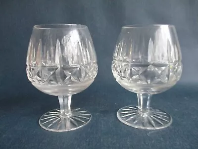 Waterford Kylemore Brandy Glasses Vintage Waterford  Brandy Snifters 5-1/8  Pair • $75