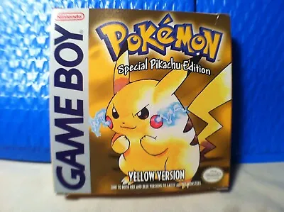 $399 • Buy Gameboy Pokemon Yellow Version CIB