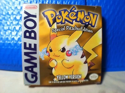 $399 • Buy Gameboy Pokemon Yellow Version CIB