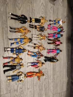 £59.99 • Buy Wwe Wcw Wrestling Figures Toy Bundle ×20 Talking, John Cena, New Day Mattel 