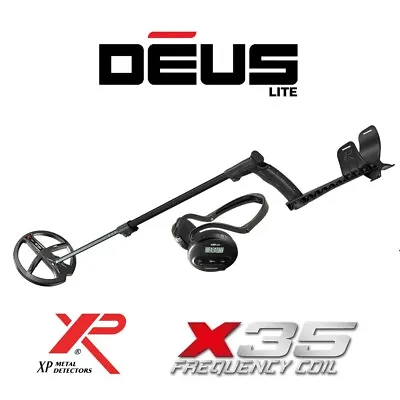 XP Deus Lite Metal Detector With 9  X35 Coil & WS4 Headphones | Duchy Detectors • £449