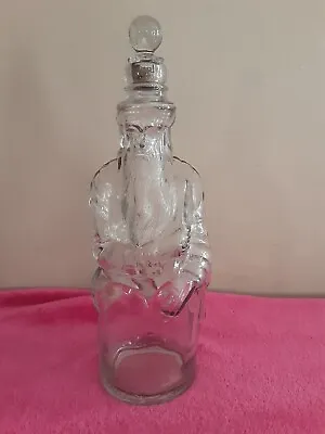 Vtg Poland Springs Hiram Ricker Moses Figural Bottle W/Original Stopper • $65