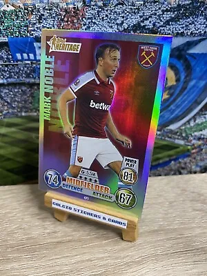 Topps Match Attax 2021/22 Mark Noble Heritage West Ham United Foil Card #471 • £2.75